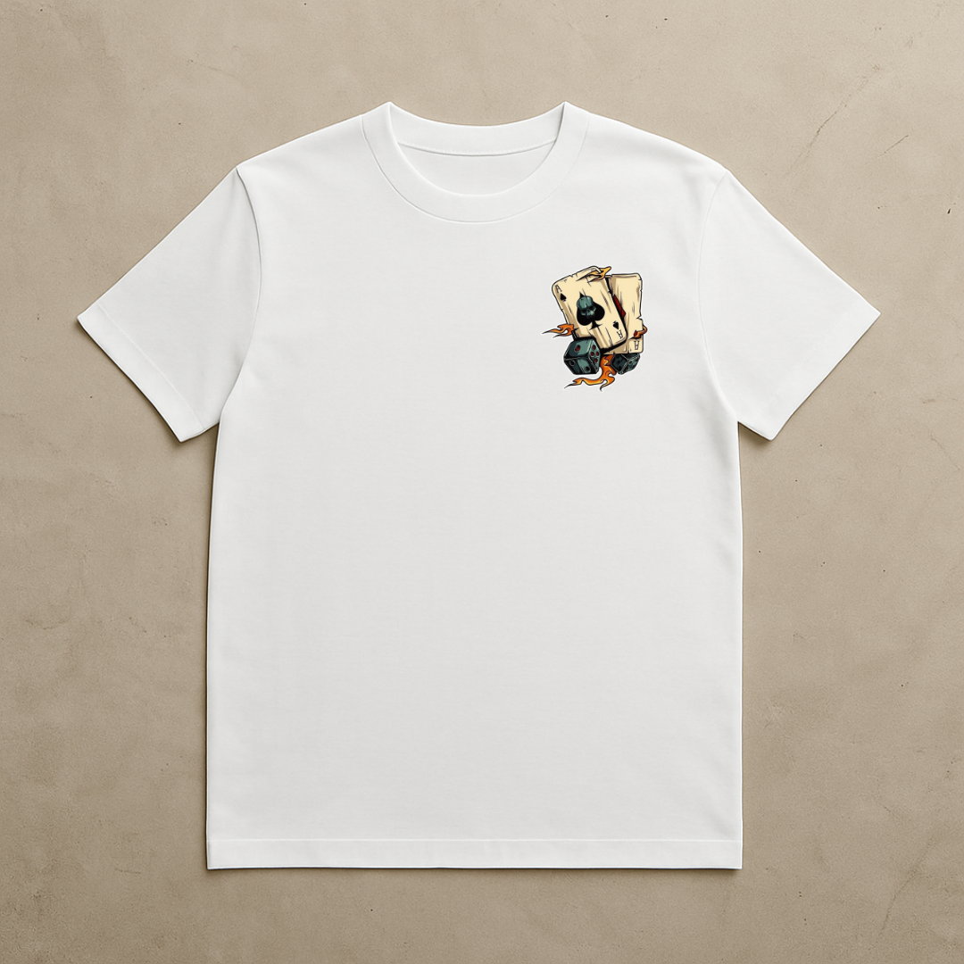 T-shirt Ace of Flames