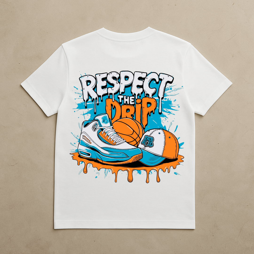 T-shirt RESPECT THE DRIP